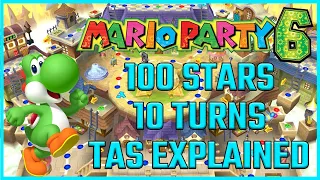 How To Collect 100 Stars In 10 Turns [Mario Party 6 TAS Explained]