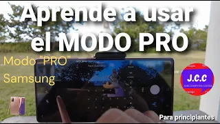 Aprende a usar el "Modo PRO" en Samsung Galaxy Note 20/S20/S21 para PRINCIPIANTES 🤓