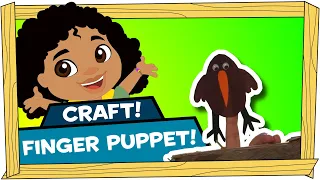 Kid Crafts: Finger Puppet - Darwin and Newts