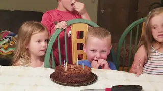 Babies and Kids Blowing Candles Fail