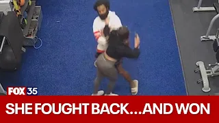 Florida woman fiercely fights off attacker at apartment complex gym