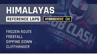 Asphalt 9 THE CLASH - HIMALAYAS - All Tracks For Defense & Attack Phase With HYBRID & TOUCHDRIVE