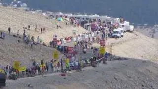 Froome och Quintana arrive Mt Ventoux 2013 07 14