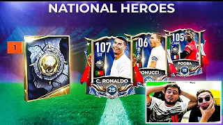 КАК ЗАБРАТЬ 107 OVR RONALDO & 105 OVR POGBA БЕЗ ДОНАТА NATIONAL HEROES PACK в FIFA MOBILE 21