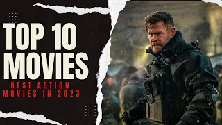 Top 10 best action movies released in 2023 | on netfilx, Amazon prime, Apple tv +