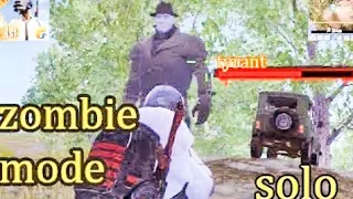 PUBG Mobile - Zombie Mode Gameplay Part 1 | Zombie Mode Solo (IOS)