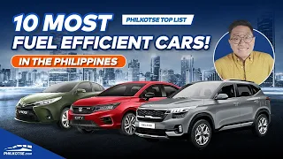 10 Most Fuel Efficient Cars We've Tested So Far | Philkotse Top List