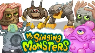 My singing monsters concepts vs final art