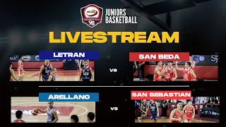 NCAA Season 98 | Letran vs. San Beda; Arellano vs. San Sebastian (Jrs. Basketball) | LIVESTREAM