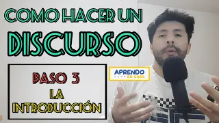 Como hacer un DISCURSO paso a paso