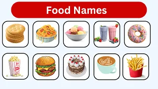 Food Names in English | Food Vocabulary in English For kids | Mini English Education