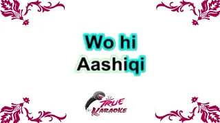 (90's Hit) Raah Mein Unse Mulaqat Hogayi | Karaoke With Male Voice | Sanu Da & Alka Jee | Vijaypath