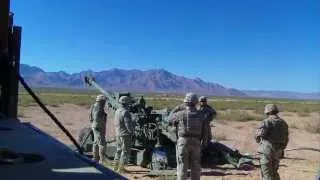 M777 Howitzer Fire Mission Artillery