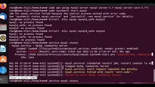 ERROR 2002 HY000 Can't connect to local MySQL server through socket var run mysqld | Ubuntu 22.04