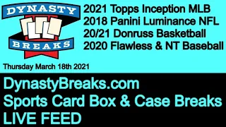 DYNASTY BREAKS - Sports Card Box and Case Group Breaks