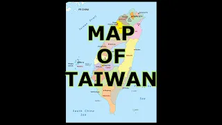 MAP OF TAIWAN