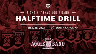 Fightin' Texas Aggie Band Halftime Drill | South Carolina 2023