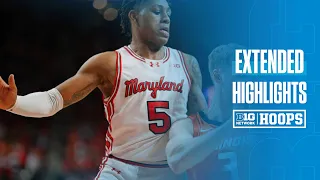 Illinois at Maryland | Extended Highlights | Big Ten Men's Basketball | Feb. 17, 2024