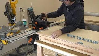 Wen Track Saw with PowerTec Tracks