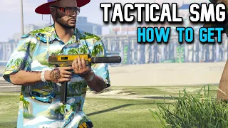 Gta 5 New Weapon Mercenaries Update - How to Get Tactical SMG