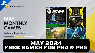 PlayStation Plus Essential Games May 2024 Free Games for PS4 and PS5! (Monthly Games)