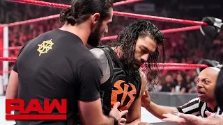 Seth Rollins helps Roman Reigns to the trainer's room: Raw, March 11, 2019