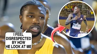 Noah Lyles Seeks IMMEDIATE REVENGE After LOSING To Oblique Seville Racers Grand Prix 2024