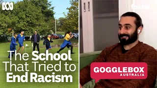 Goggleboxers have an emotional reaction to show | The School That Tried To End Racism