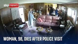 United States: Police raid 98-year-old's home