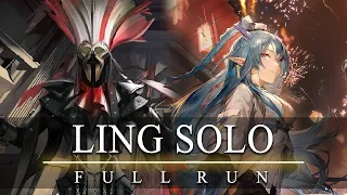 [Arknights] Troupe Mouthpiece VS Ling Solo - FULL RUN (Integrated Strategies 2)