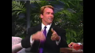 Arnold Schwarzenegger | Interview | Tonight Show with Johnny Carson (12-16-1988)