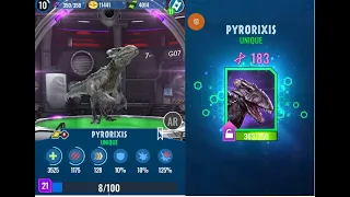 Jurassic World Alive II NEW DINOSAUR PYRORIXIS UNLOCK BATTLE II Dinosaurs Game