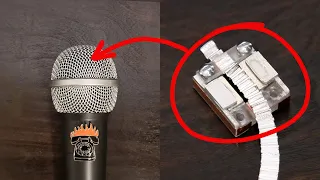 Ribbon mic DIY Build Microphone HOW TO MAKE A RIBBON MIC