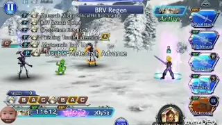 DFFOO [GL] Cloud's All Skills with EX Weapon Showcase