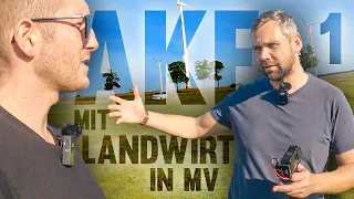 Meine erste AKF mit  @Landwirt_in_mv  ! Hannes zeigt mir seine Felder - Acker - Kontroll - Fahrt