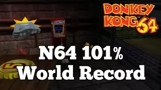 Donkey Kong 64 - 101% in 5:55:48 (Former N64 World Record)