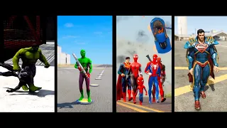 short vidio Random_Giant_Spiderman superhero_battel.Ciffin dance song cover.level 04