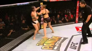 Ronda Rousey VS Bethe Correia 34 SECOND KNOCKOUT