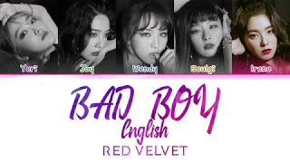 Red Velvet - Bad Boy (English Version) (Color Coded ENG Lyrics)