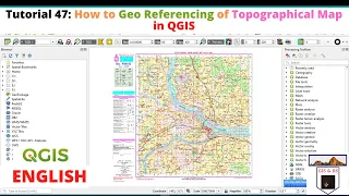 How to Geo Referencing of Topographical Map in QGIS