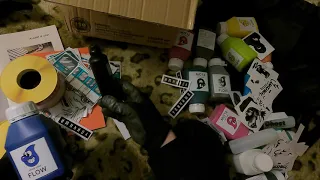 UnPacking Part 12 // A whole box of colored ink