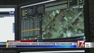 Durham considering using ShotSpotter technology following increase of shootings
