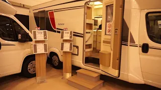 Motorhome with rear lounge  and queen bed!  Burstner Lyseo TD745.