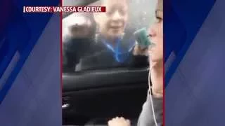 Raw Video: Girls Terrified in Road Rage Case