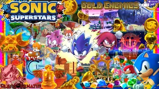 All Gold Enemies [SONIC SUPERSTARS]