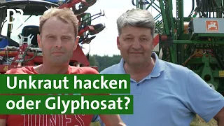 Glyphosat vs. Hacke? Ackerbaubetriebe im Vergleich | Reiche Ernte vs. Umweltschutz | Unser Land | BR