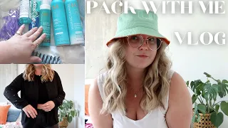 PACKING VLOG | PACK WITH ME TO GO TO TORONTO | PLUS SIZE SUMMER OUTFIT INSPO