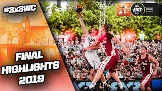 United States v Latvia | Men’s Final Highlights | FIBA 3x3 World Cup 2019