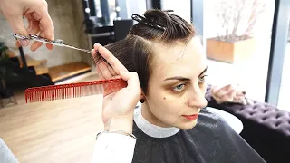 AMAZING HAIRCUT FOR WOMEN - SHORT UNDERCUT PIXIE