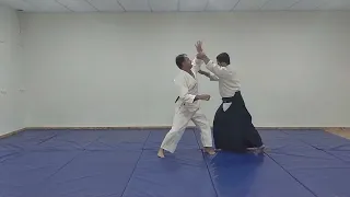 Aikido Basic Techniques: Kosa dori - Ikkyo